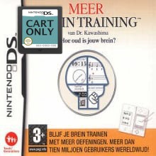 Meer Brain Training from Dr Kawashima - Hoe oud is je brein? - Cart Only - Nintendo DS Games
