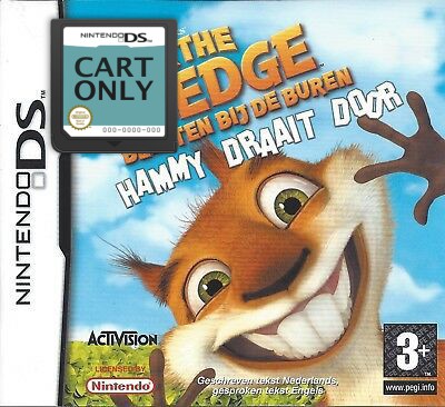 Over The Hedge Beesten Bij De Buren Hammy Draait Door - Cart Only Kopen | Nintendo DS Games