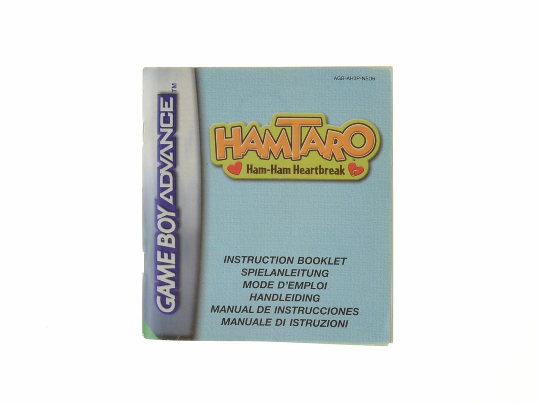 Hamtaro Ham Ham Heartbreak Kopen | Gameboy Advance Manuals