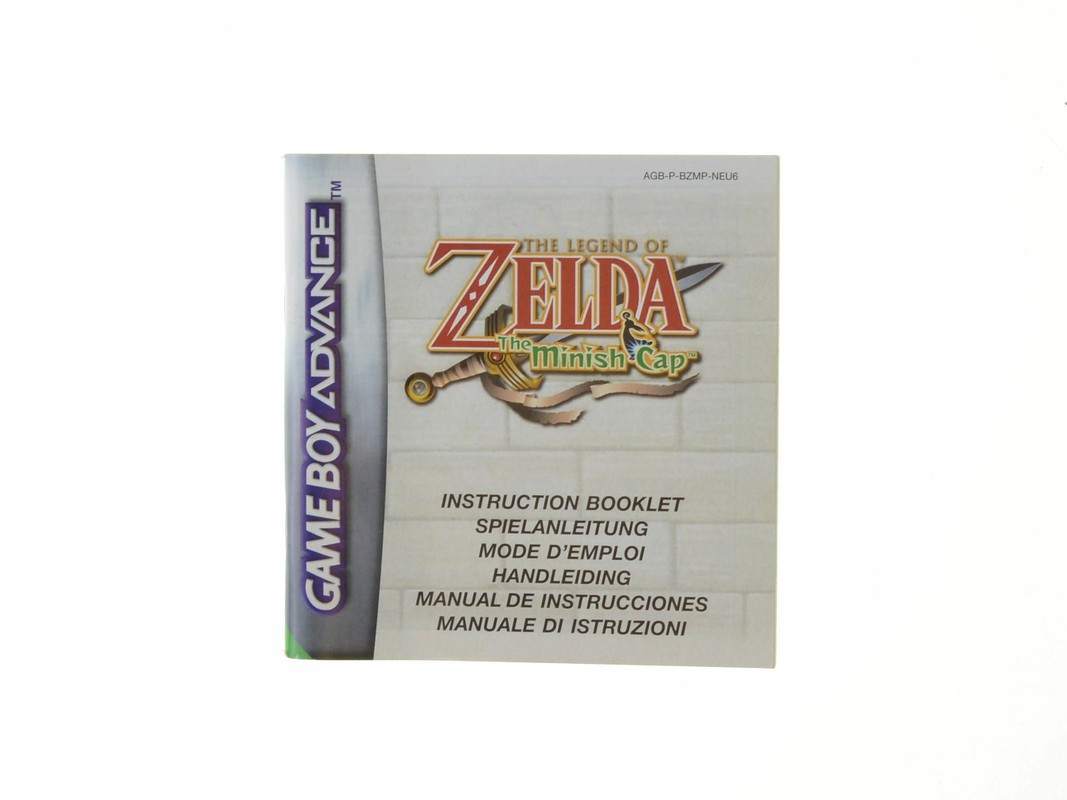The Legend of Zelda The Minish Cap Kopen | Gameboy Advance Manuals