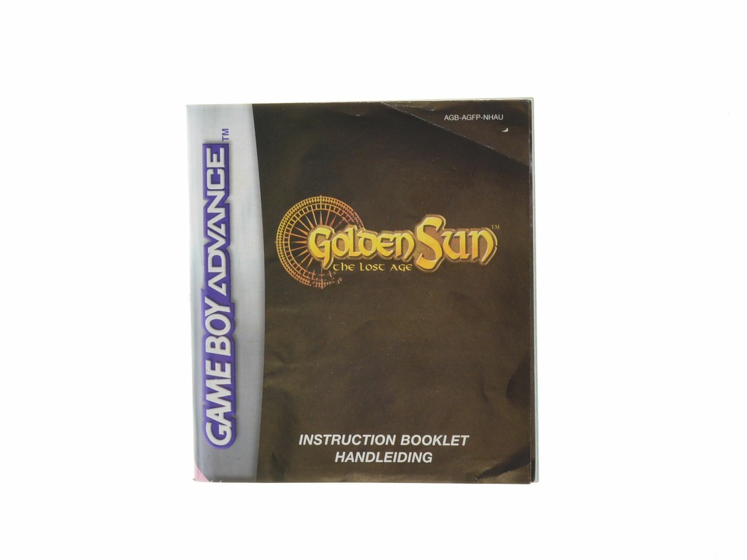Golden Sun The Lost Age Kopen | Gameboy Advance Manuals