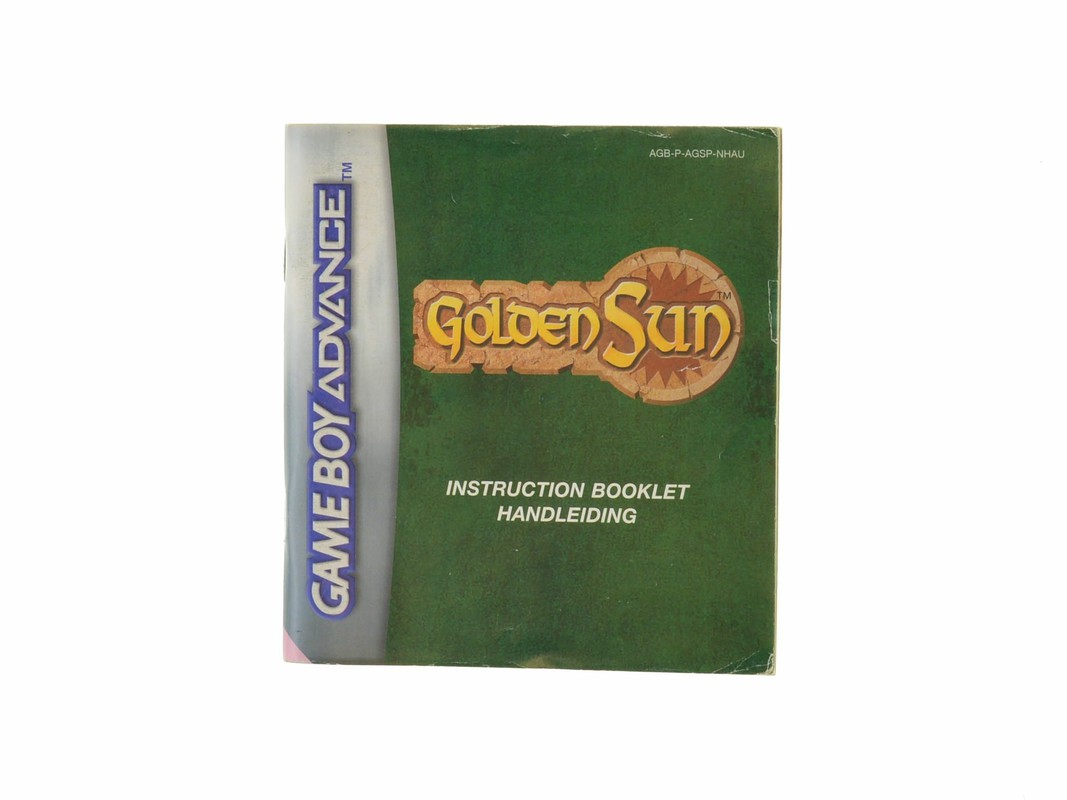 Golden Sun Kopen | Gameboy Advance Manuals
