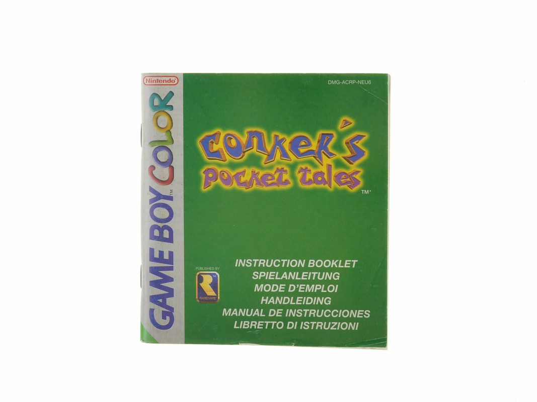 Conker's Pocket Tales Kopen | Gameboy Color Manuals