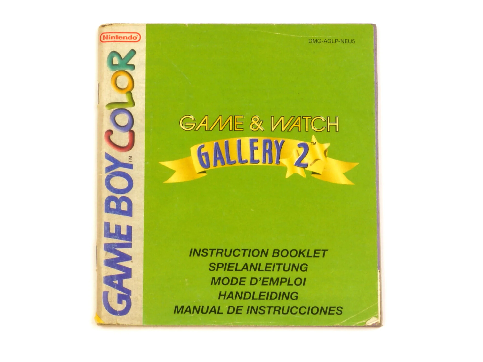 Game & Watch Gallery 2 - Manual Kaufen | Gameboy Color Manuals