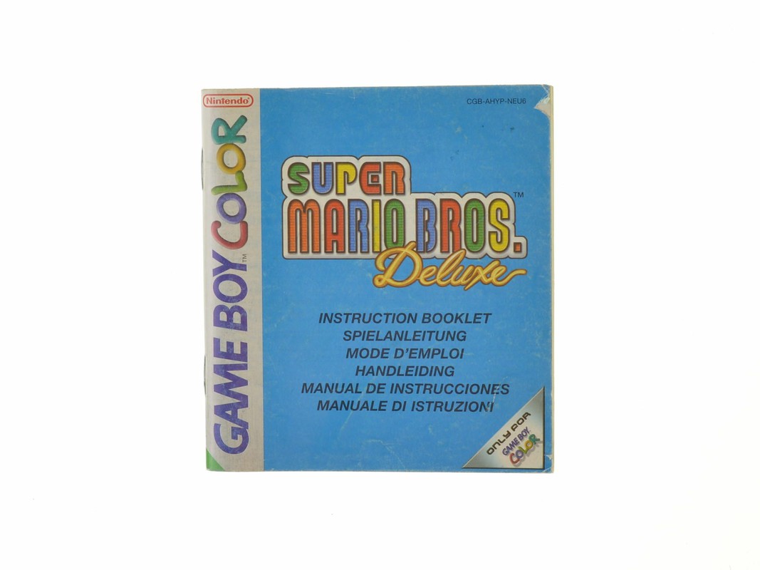 Super Mario Bros Deluxe Kopen | Gameboy Color Manuals