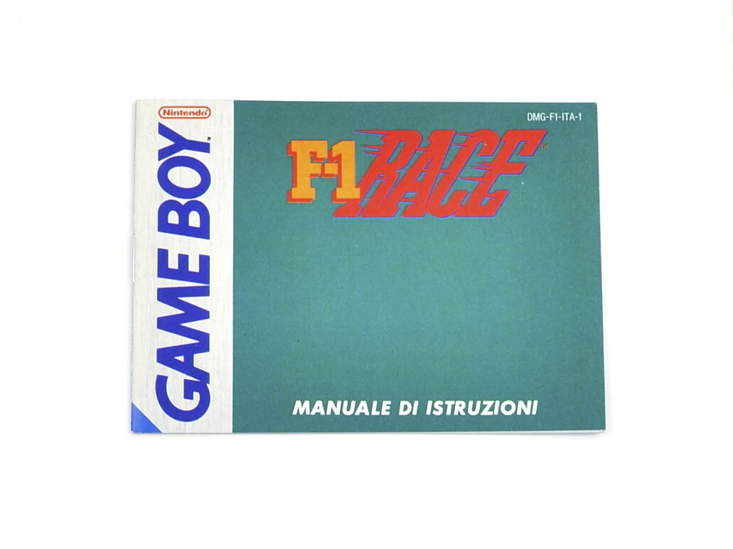 F1 Race - Manual Kaufen | Gameboy Classic Manuals