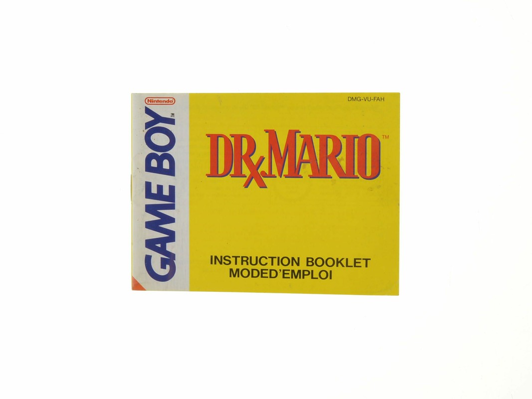 Dr. Mario Kopen | Gameboy Classic Manuals