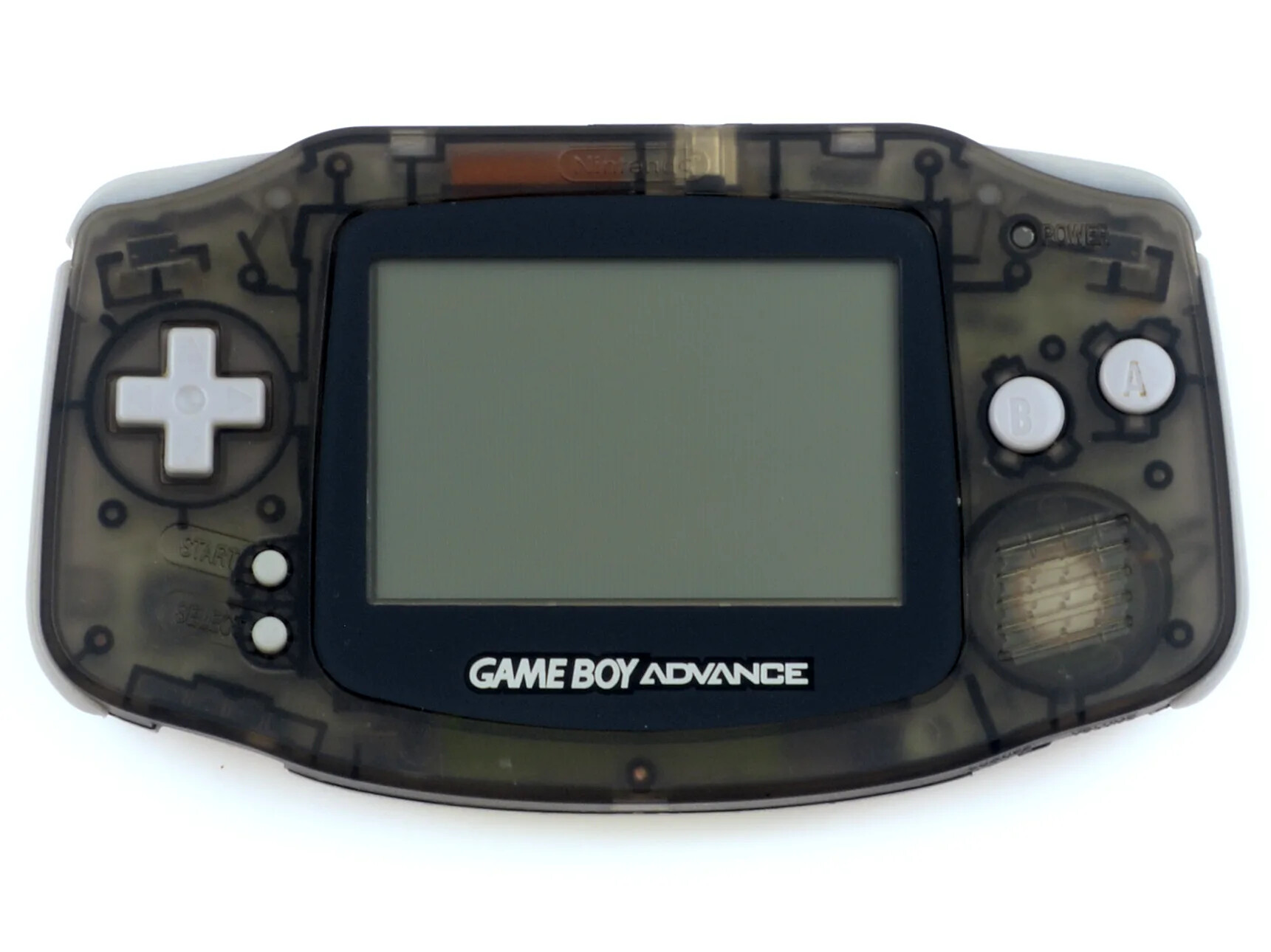 Gameboy Advance Transparent Black - Gameboy Advance Hardware