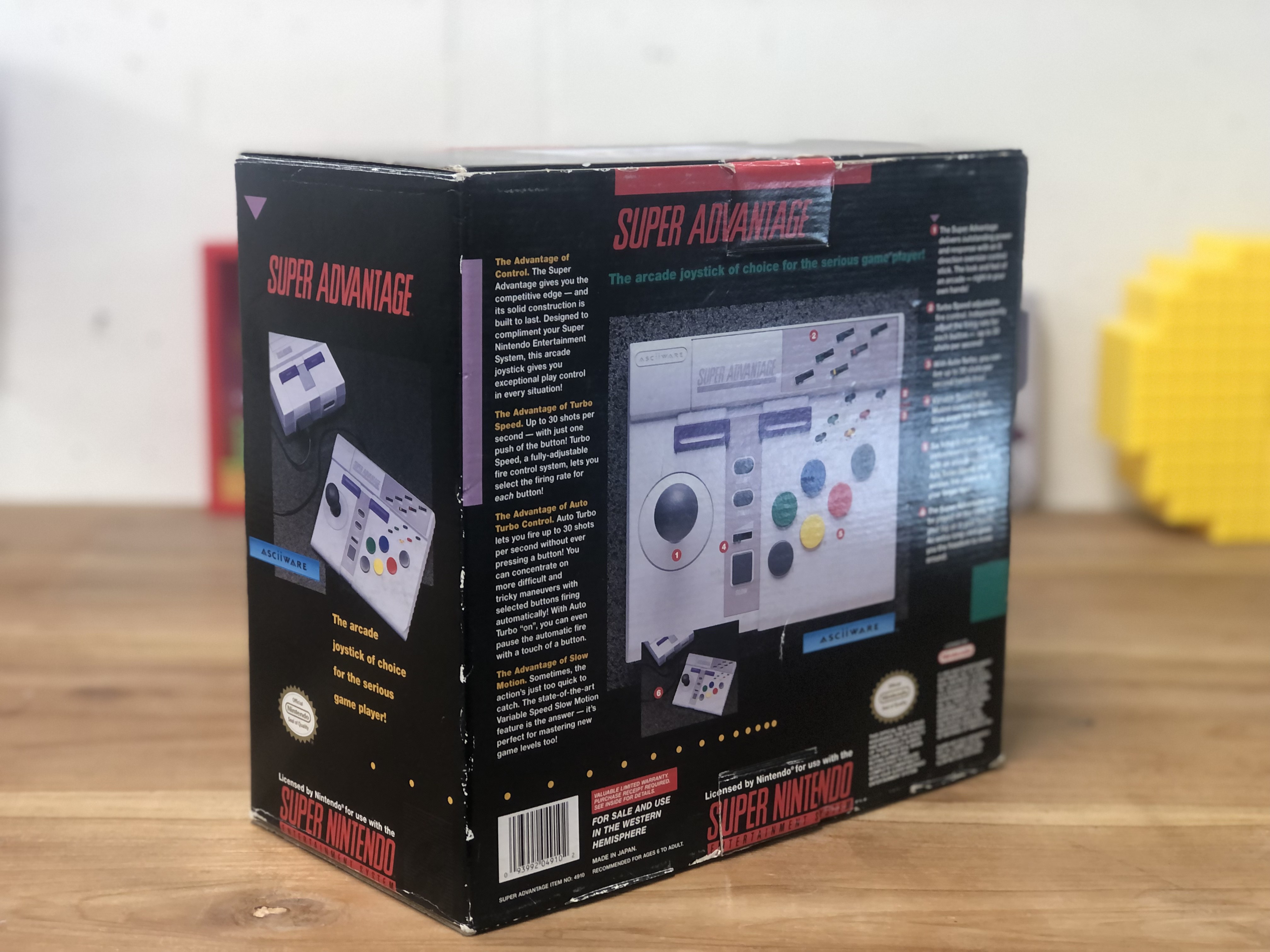 Super Advantage SNES Controller [Complete] (NTSC) - Super Nintendo Hardware