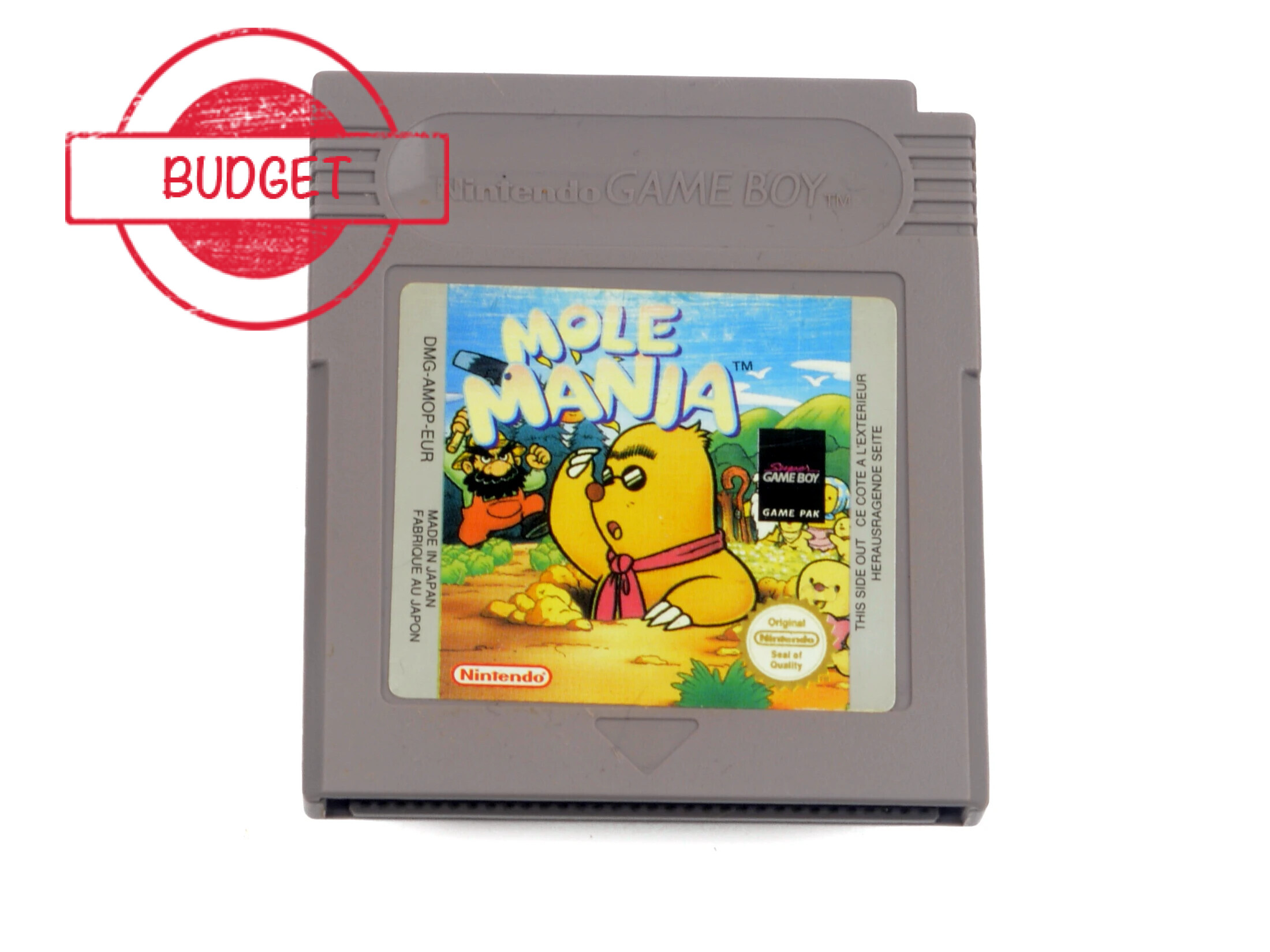 Mole Mania - Budget - Gameboy Classic Games