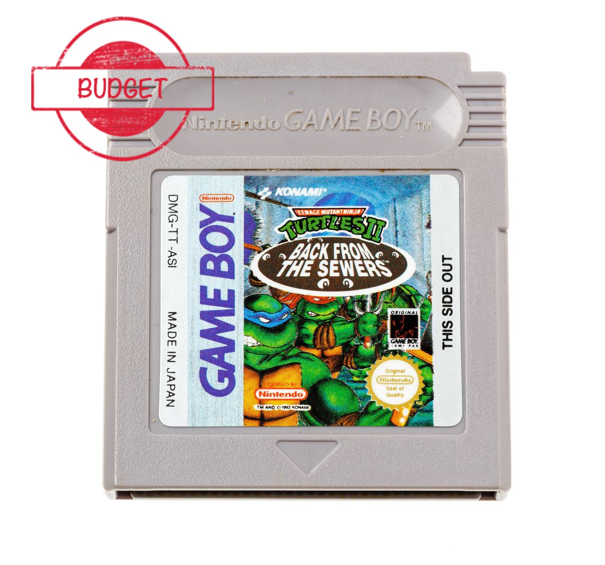 Turtles II Back from the Sewers - Budget - Gameboy Classic Games