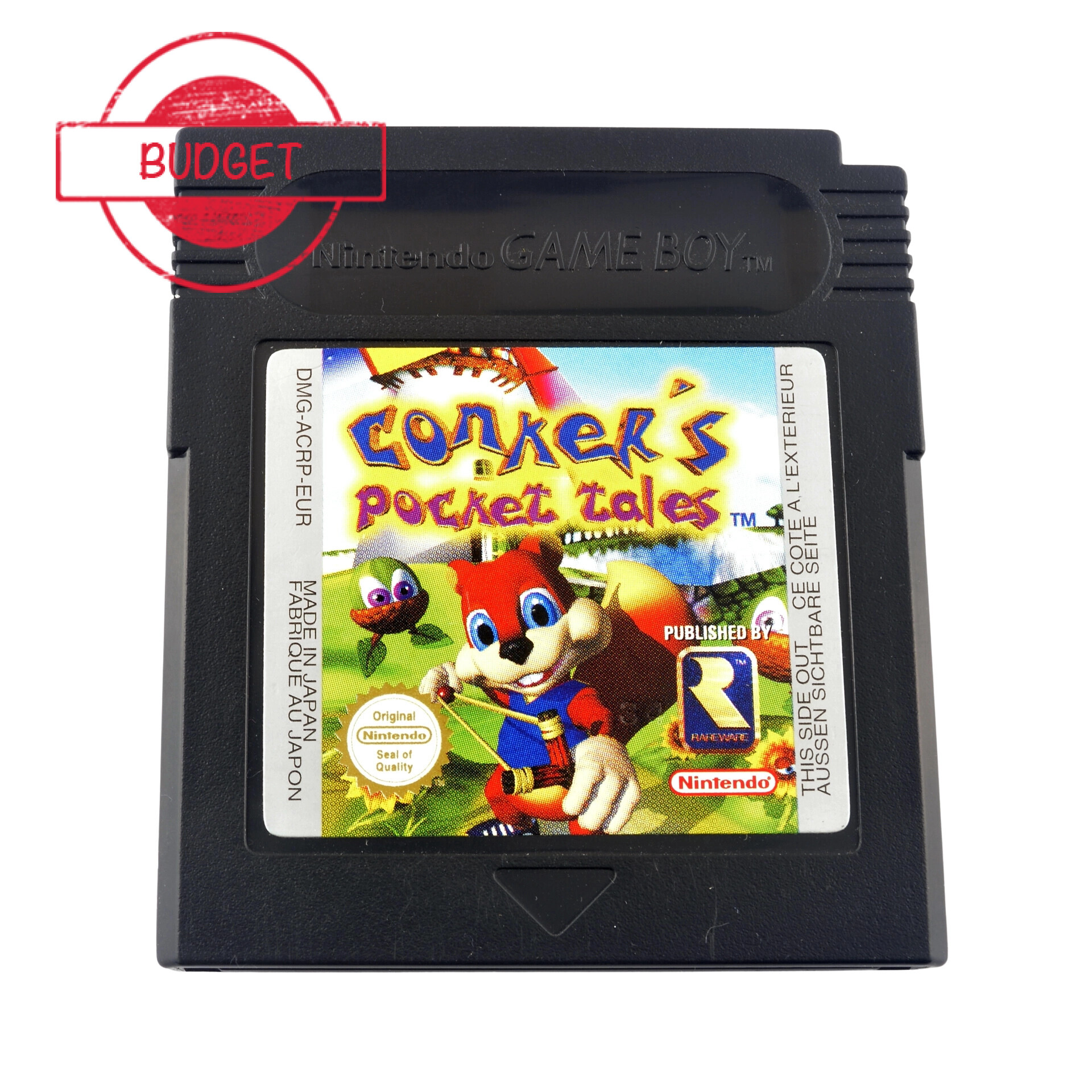 Conker's Pocket Tales - Budget - Gameboy Color Games