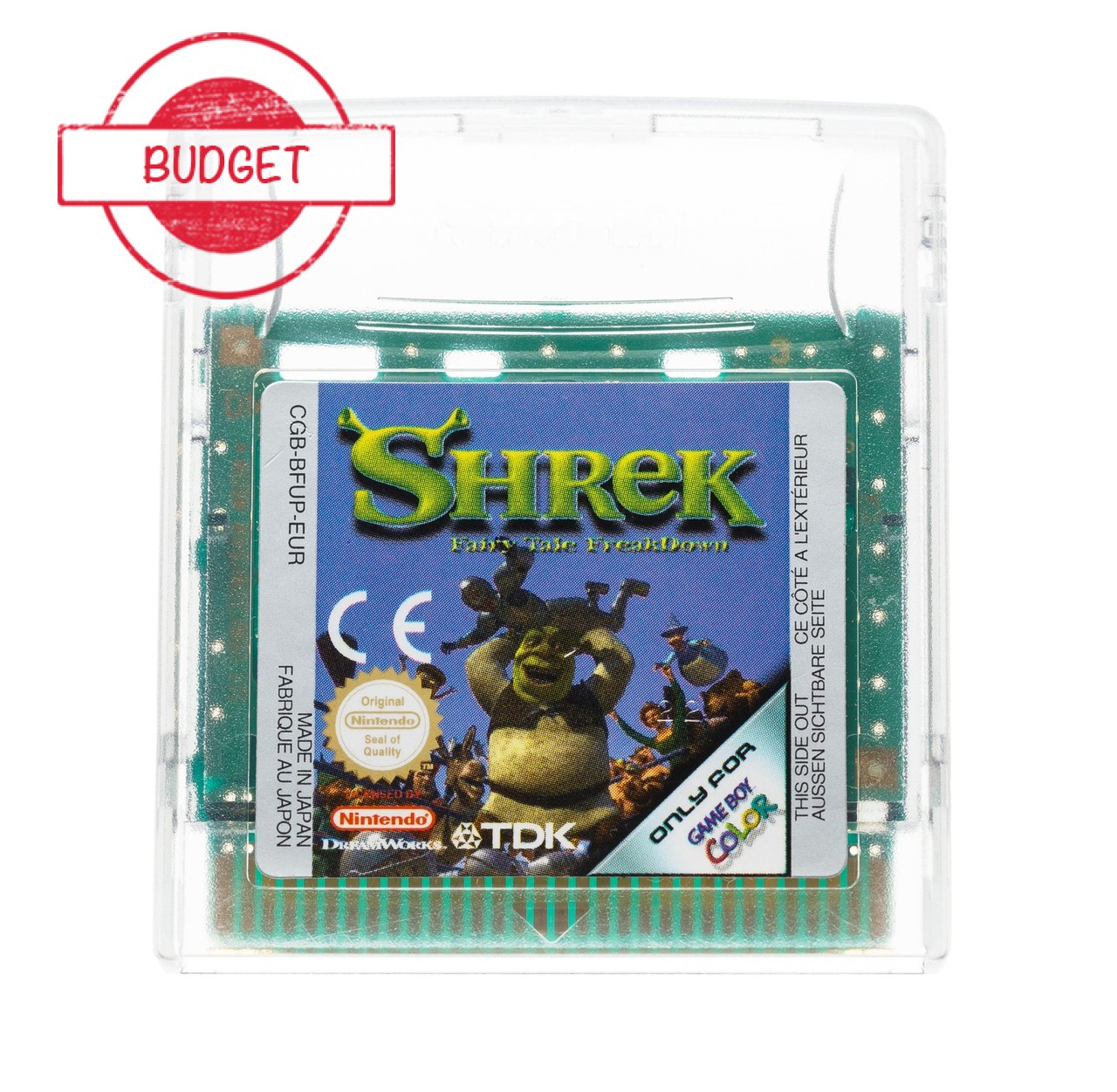 Shrek: Fairy Tale Freakdown - Budget - Gameboy Color Games