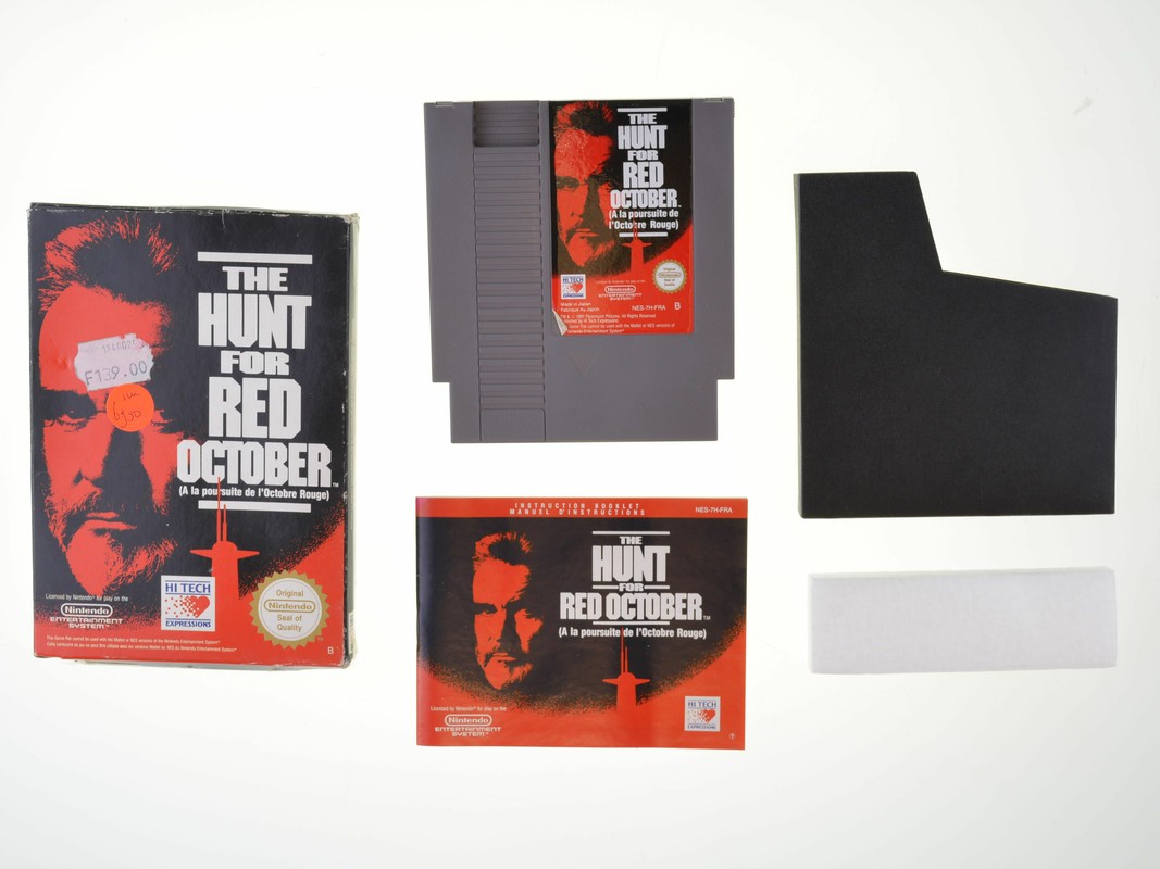 The Hunt for Red October - Nintendo NES Games [Complete]