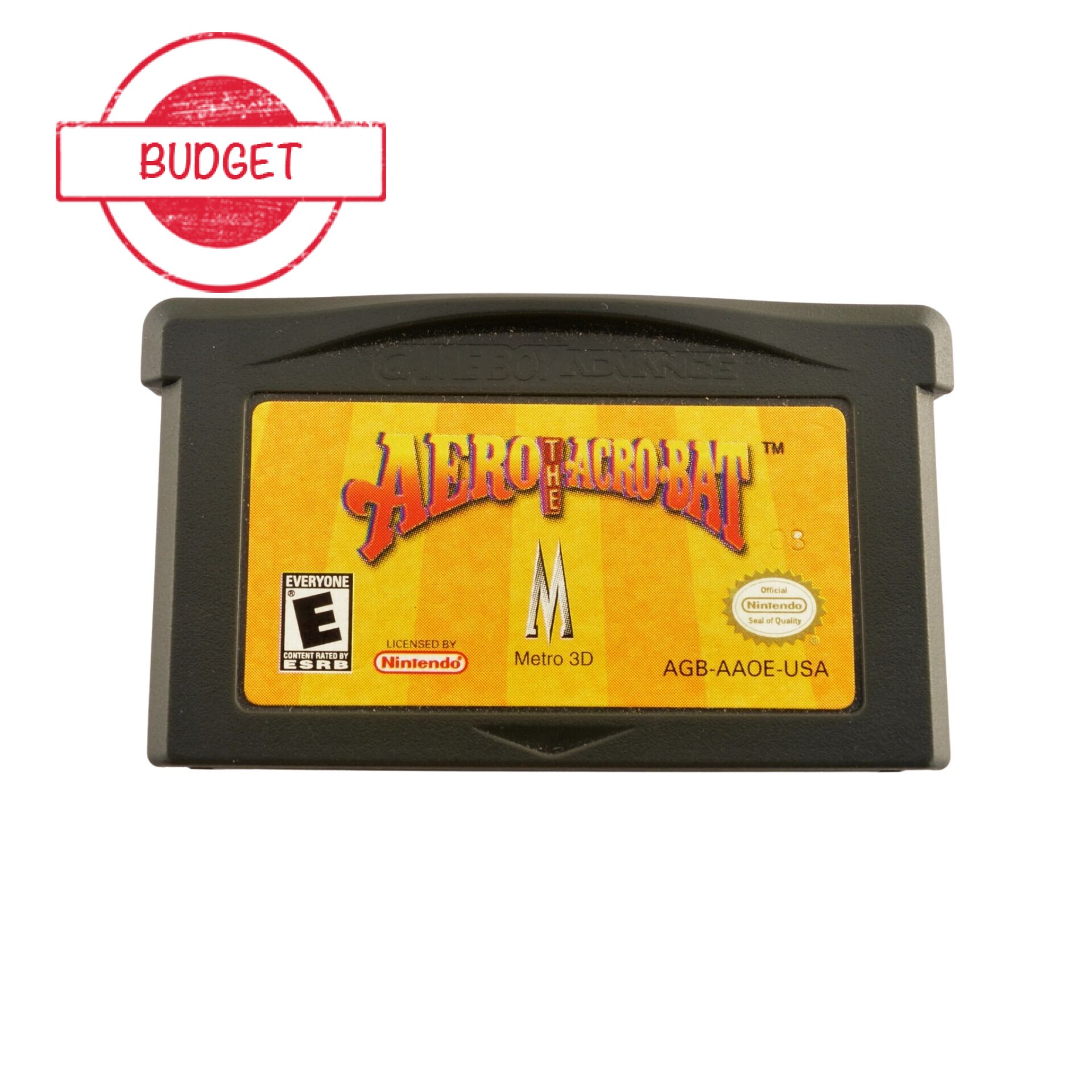 Aero the Acro-Bat - Budget - Gameboy Advance Games
