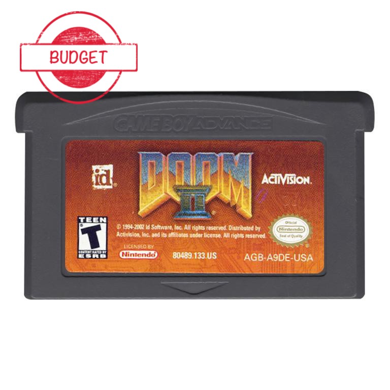 Doom 2 - Budget - Gameboy Advance Games