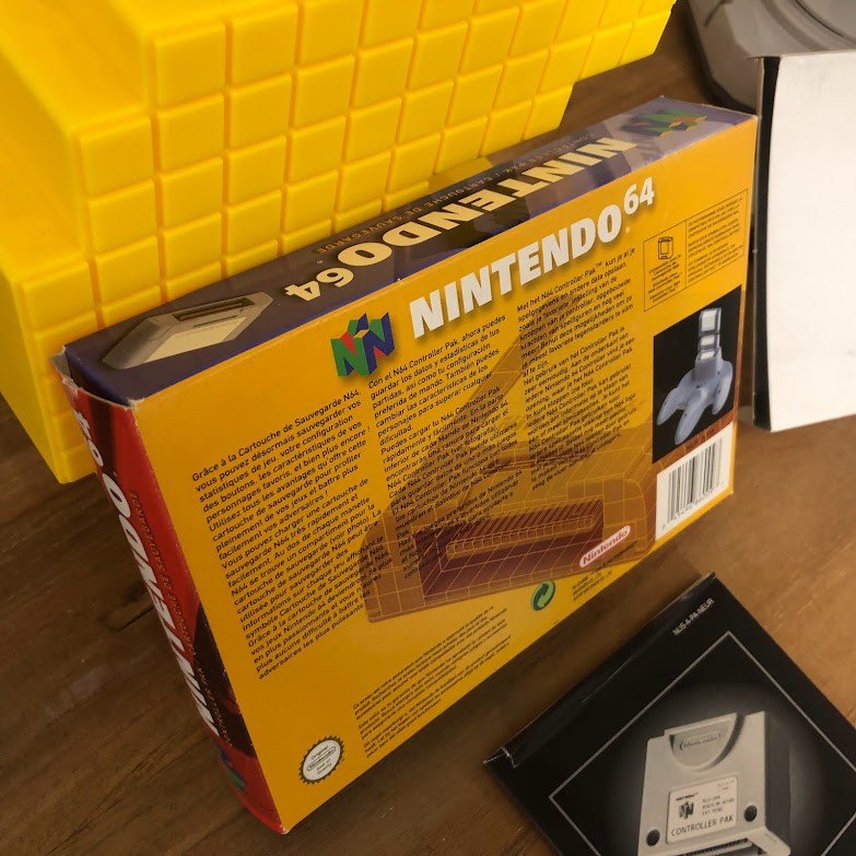 Originele Nintendo 64 Memory Card [Complete]