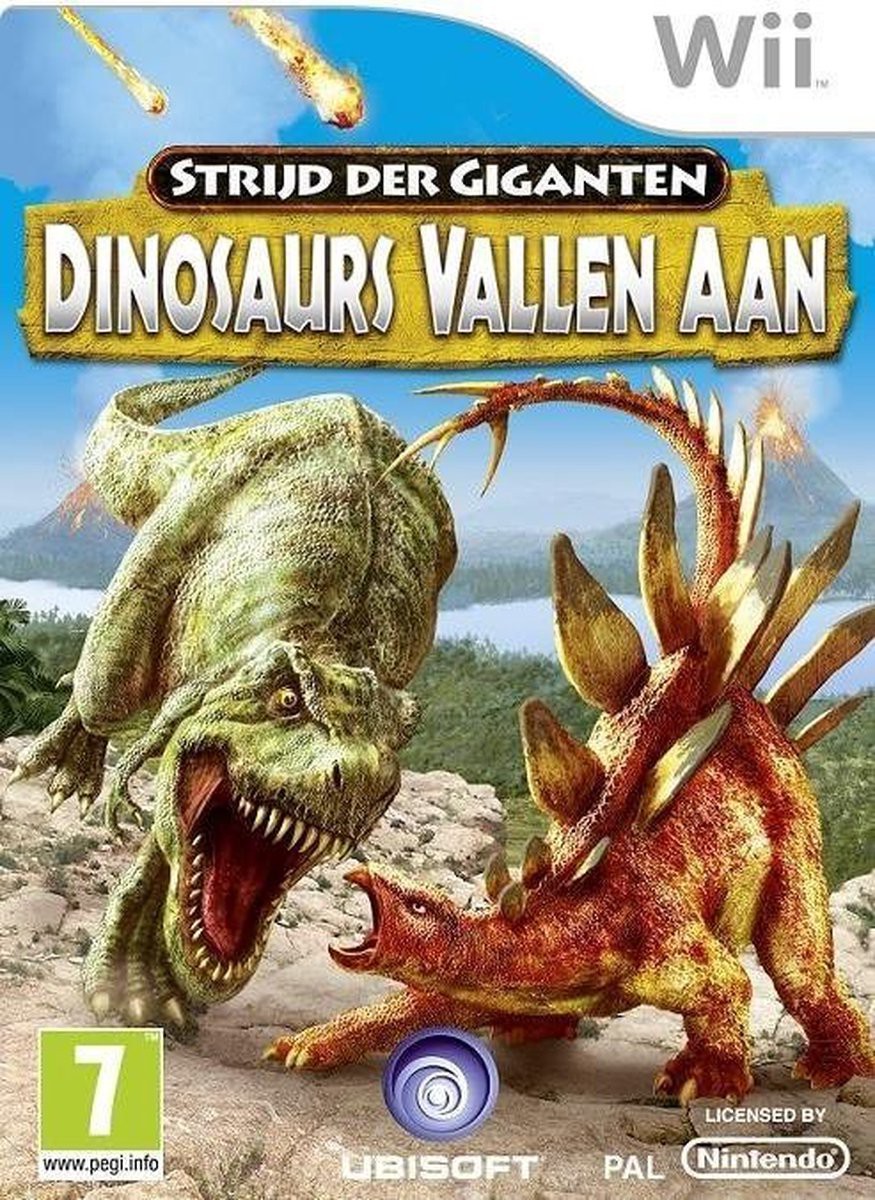 Strijd Der Giganten Dinosaurs Vallen Aan - Wii Games