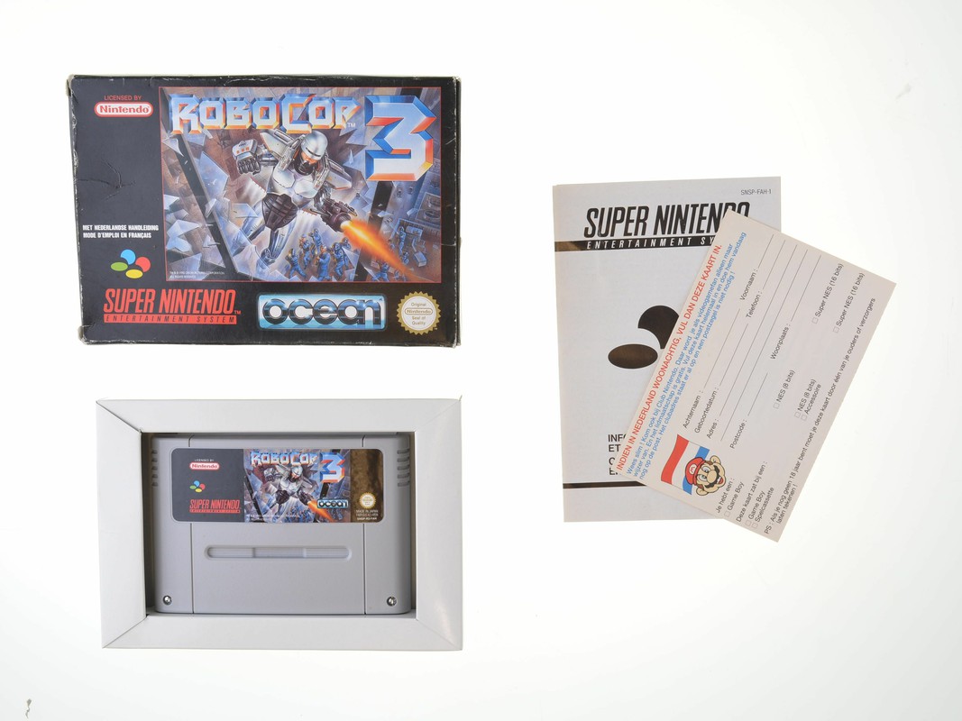 Robocop 3 - Super Nintendo Games [Complete]