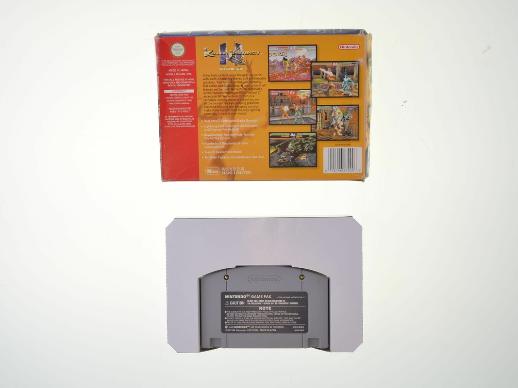 Killer Instinct Gold - Nintendo 64 Games [Complete] - 6