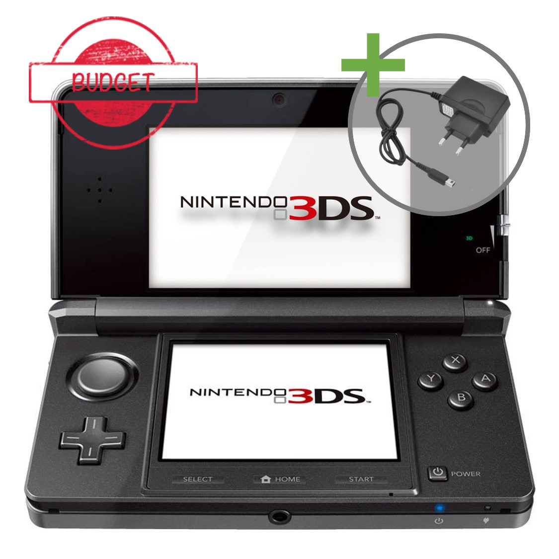 Nintendo 3DS Cosmos Black - Budget - Nintendo 3DS Hardware