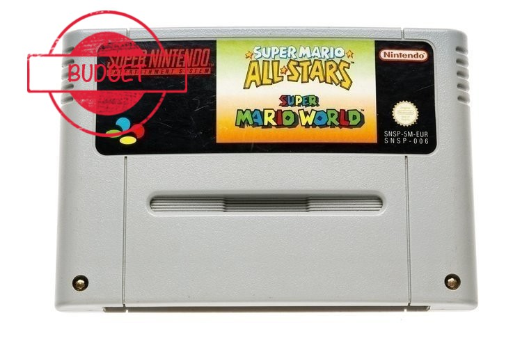 Super Mario World + Super Mario All Stars - Budget Kopen | Super Nintendo Games