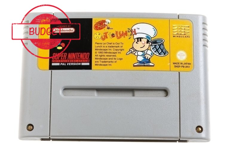 Pierre le Chef is Out to Lunch - Budget Kaufen | Super Nintendo Games