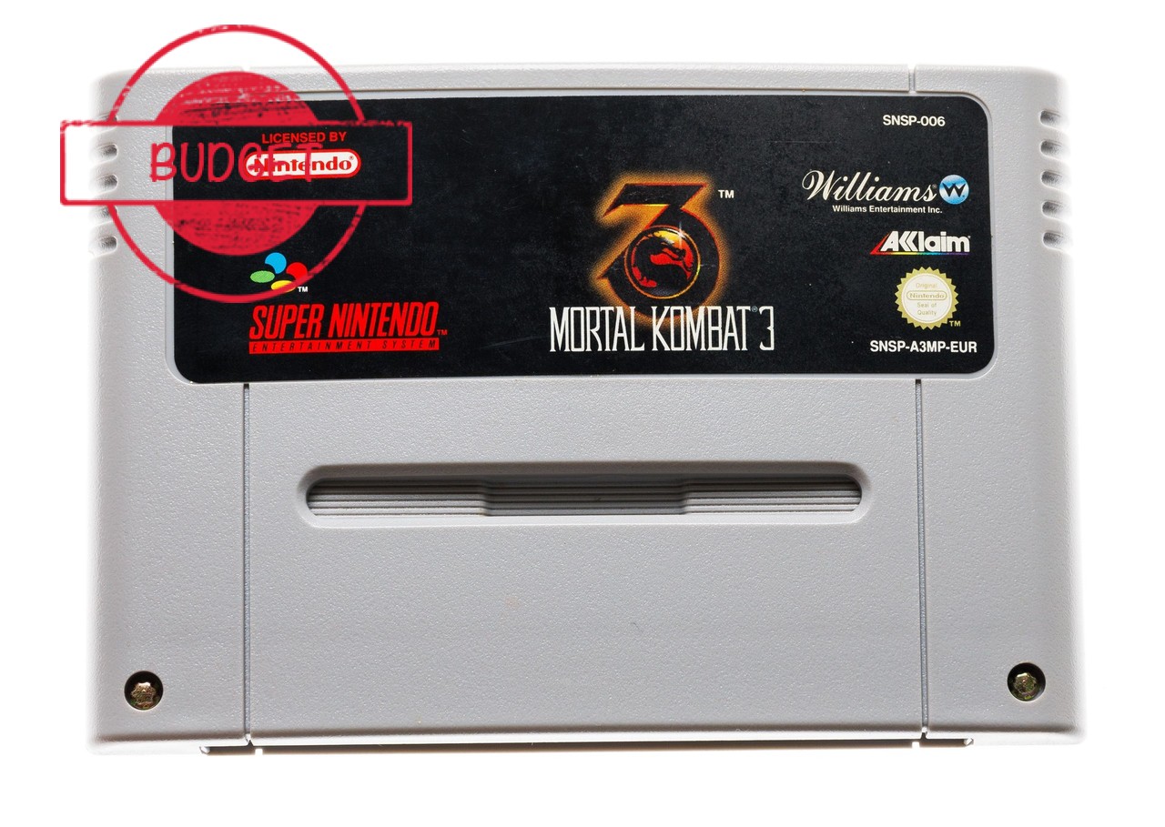 Mortal Kombat 3 - Budget - Super Nintendo Games