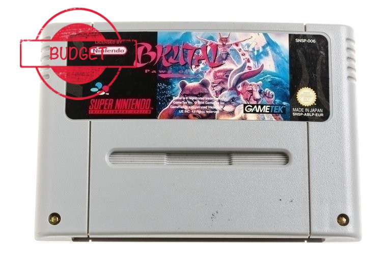 Brutal Paws of Fury - Budget - Super Nintendo Games