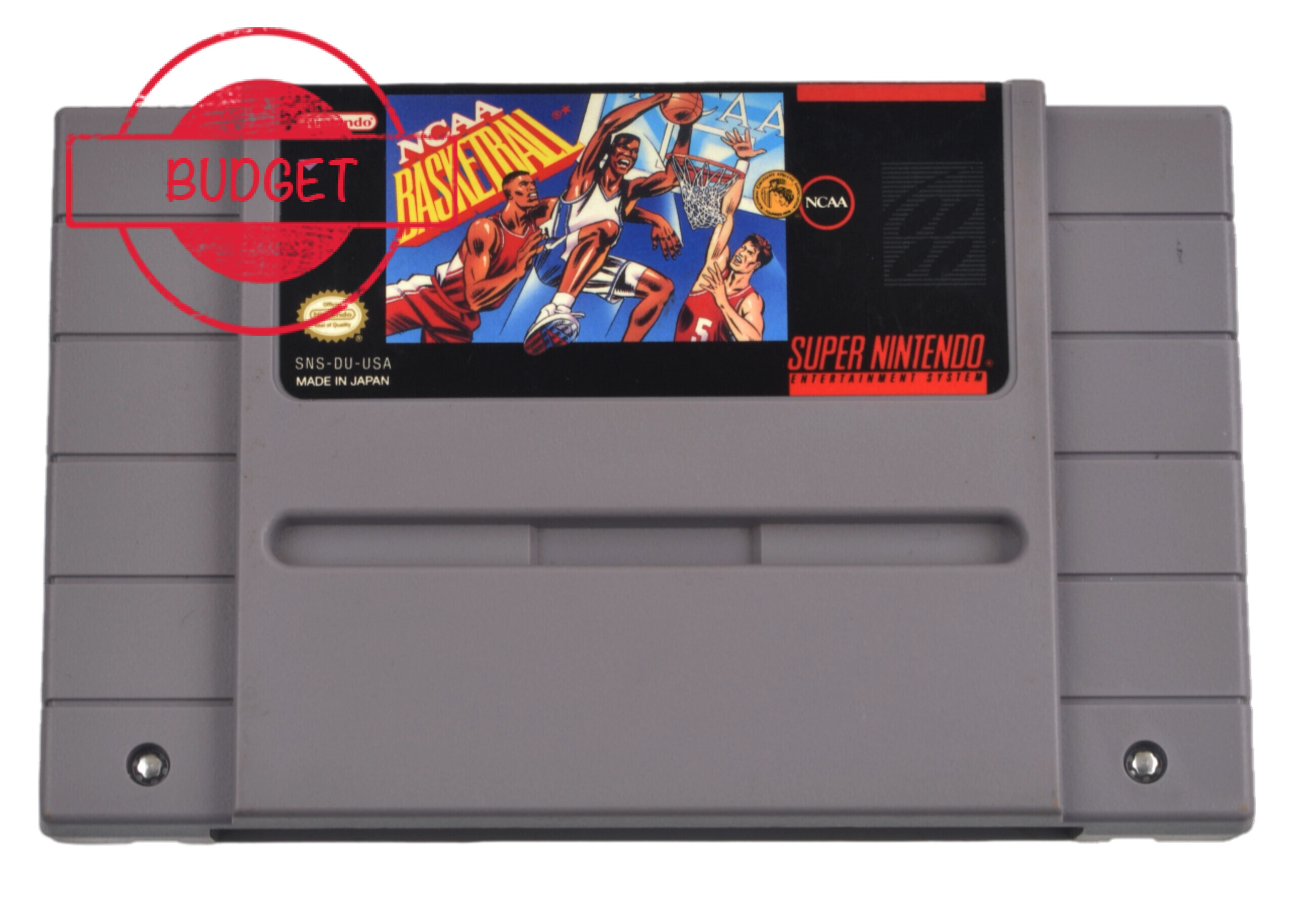 NCAA Basketball [NTSC] - Budget - Super Nintendo Games