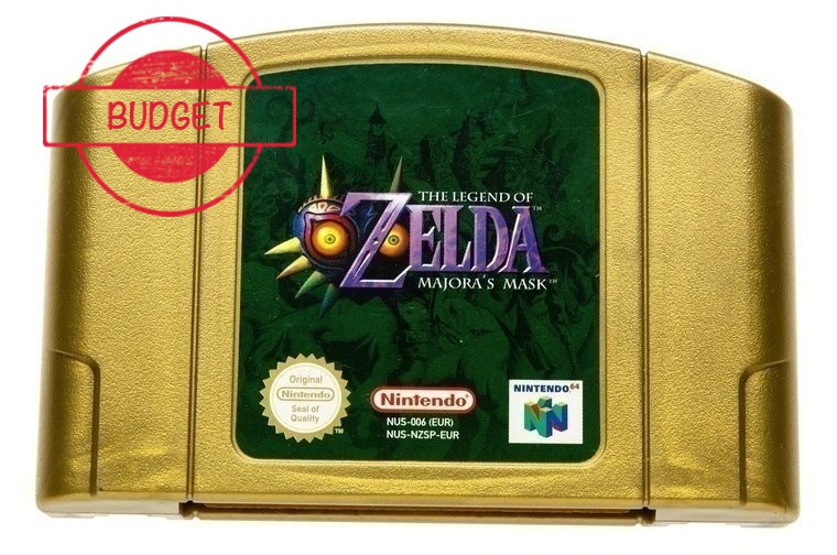 The Legend of Zelda Majora's Mask - Budget - Nintendo 64 Games