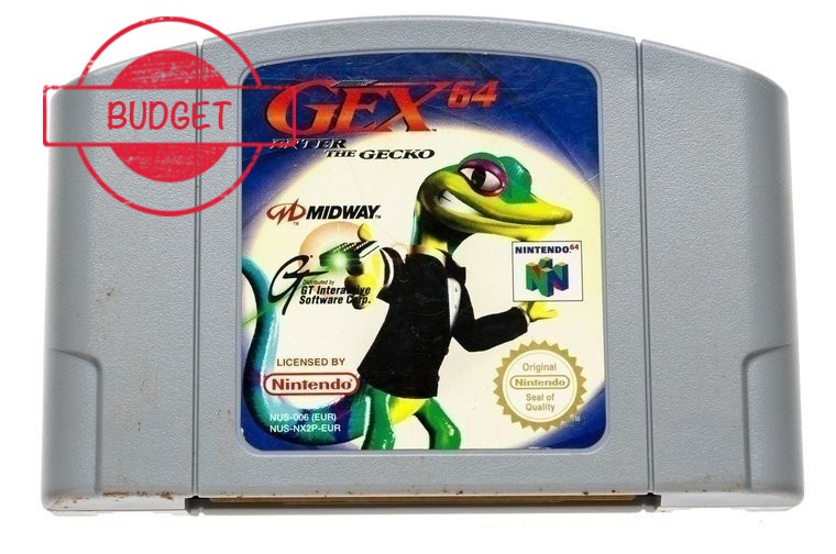 Gex 64 Enter the Gecko - Budget - Nintendo 64 Games