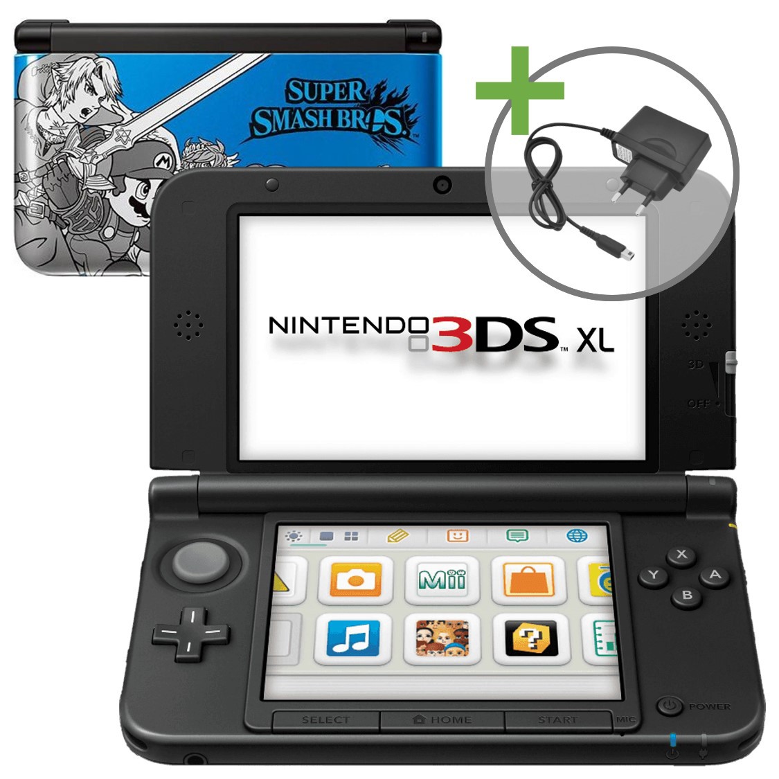 Nintendo 3DS XL - Super Smash Bros. Blue Edition - Nintendo 3DS Hardware