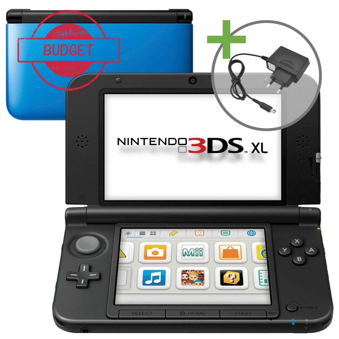 Nintendo 3DS XL - Blue/Black - Budget Kaufen | Nintendo 3DS Hardware