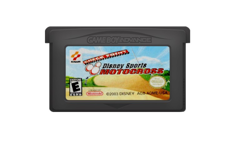 Disney Sports Motocross - Gameboy Advance Games
