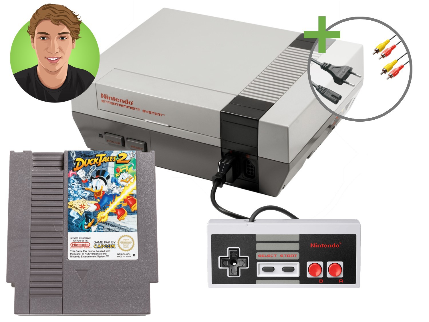 Nintendo NES Starter Pack - Chris's Nostalgic Pack Kopen | Nintendo NES Hardware