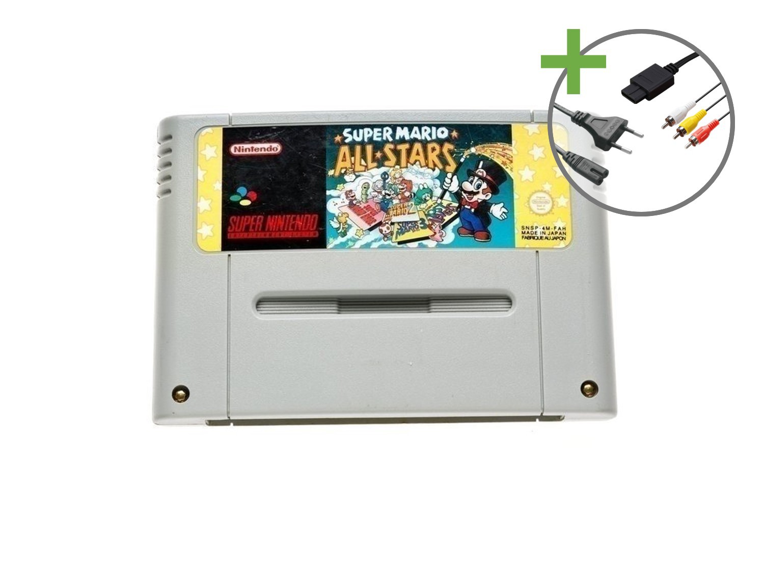 Super Nintendo Starter Pack - Super Mario All Stars Edition - Super Nintendo Hardware - 4