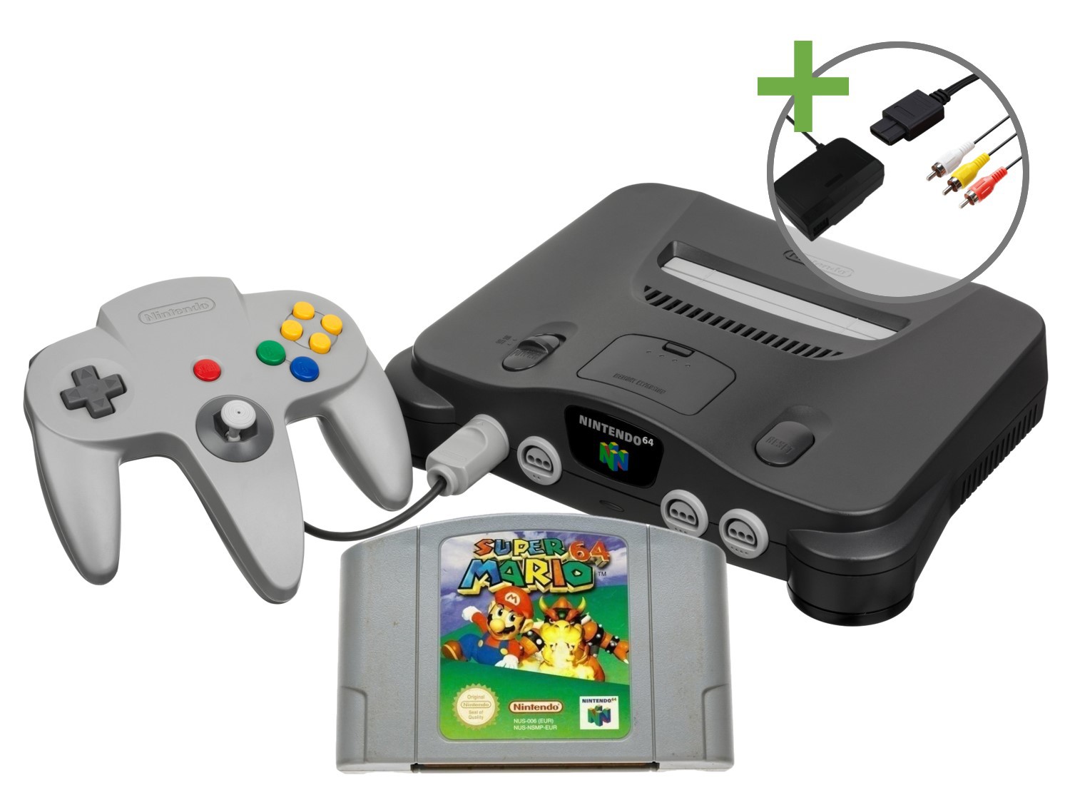 Nintendo 64 Starter Pack - Super Mario 64 Edition Kopen | Nintendo 64 Hardware