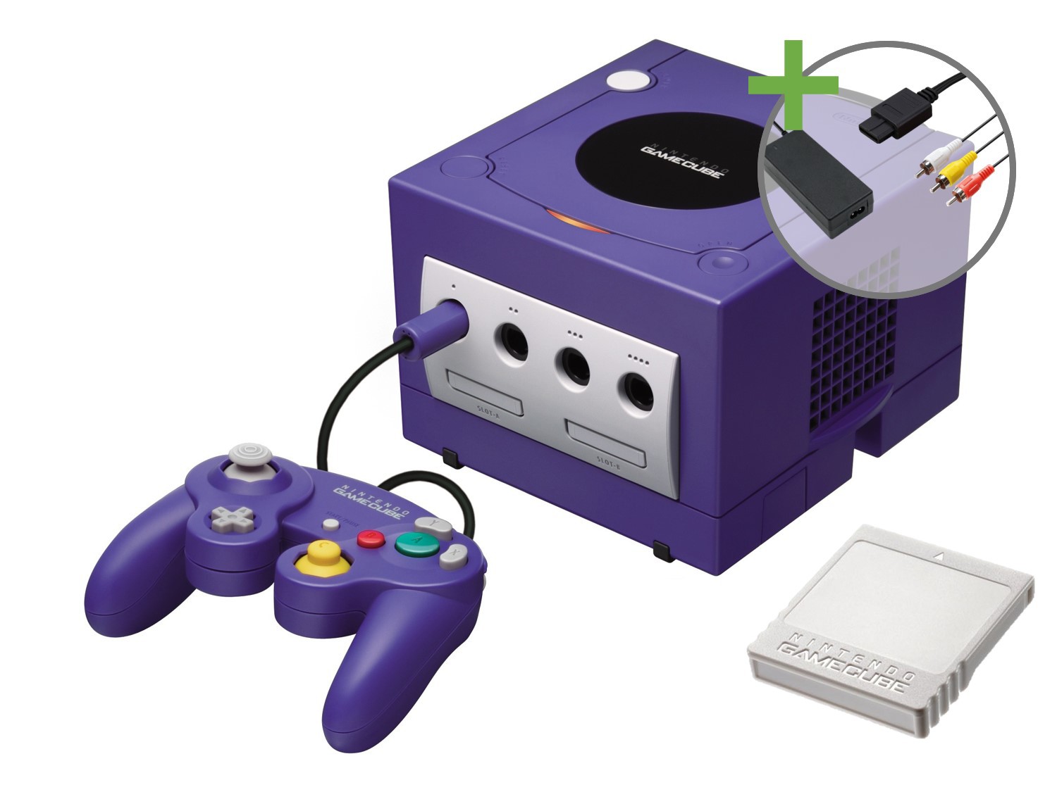 Nintendo Gamecube Starter Pack - Purple Edition Kopen | Gamecube Hardware