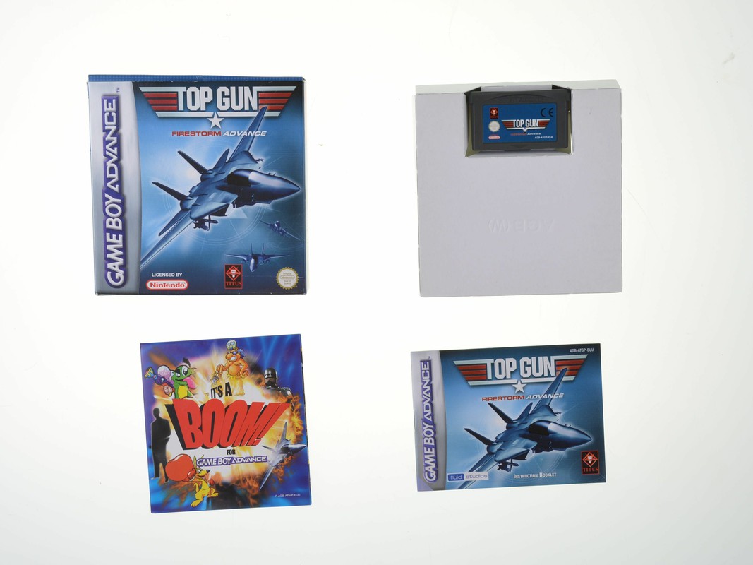 Top Gun: Firestorm - Gameboy Advance Games [Complete]