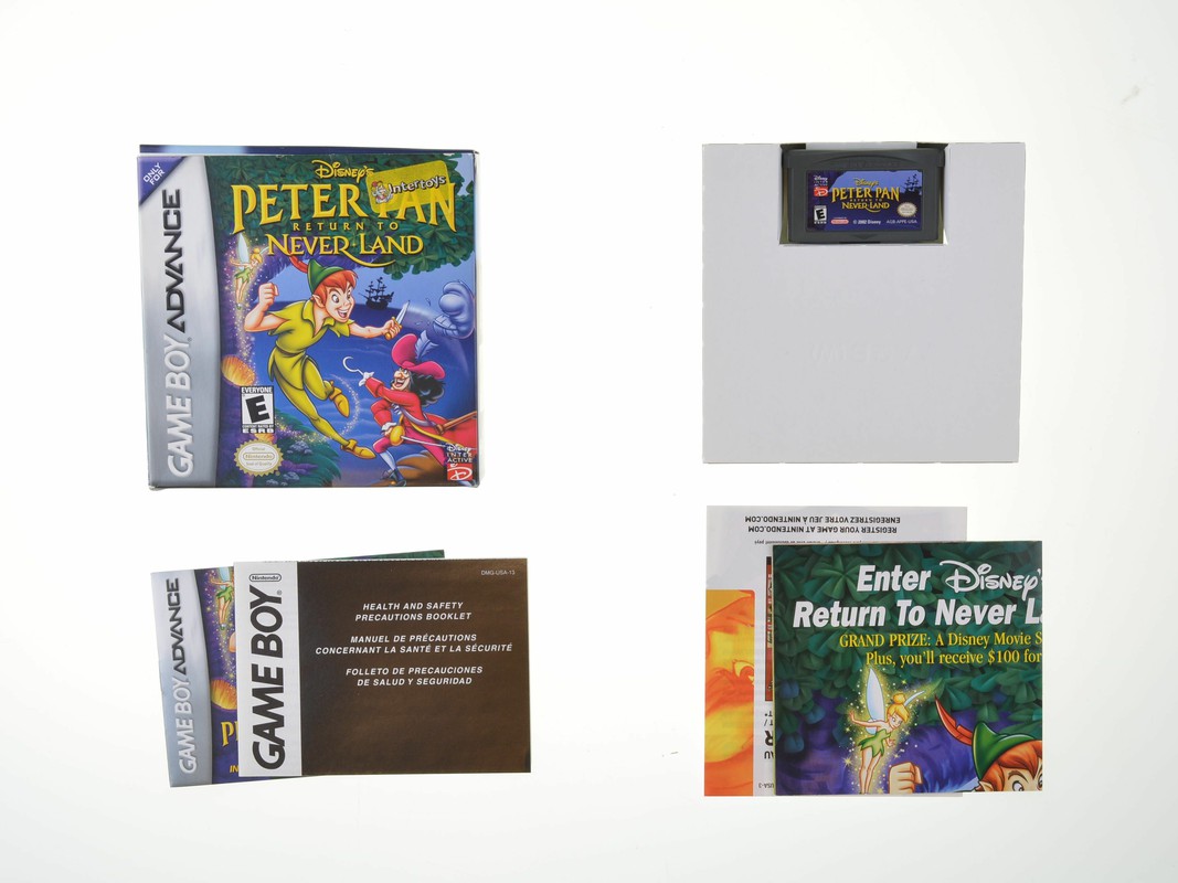 Peter Pan Return to Neverland - Gameboy Advance Games [Complete]