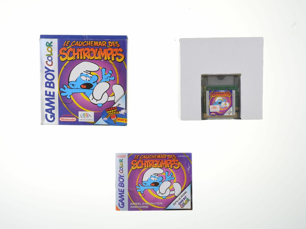Le Cauchemar des Schtroumpfs - Gameboy Color Games [Complete]