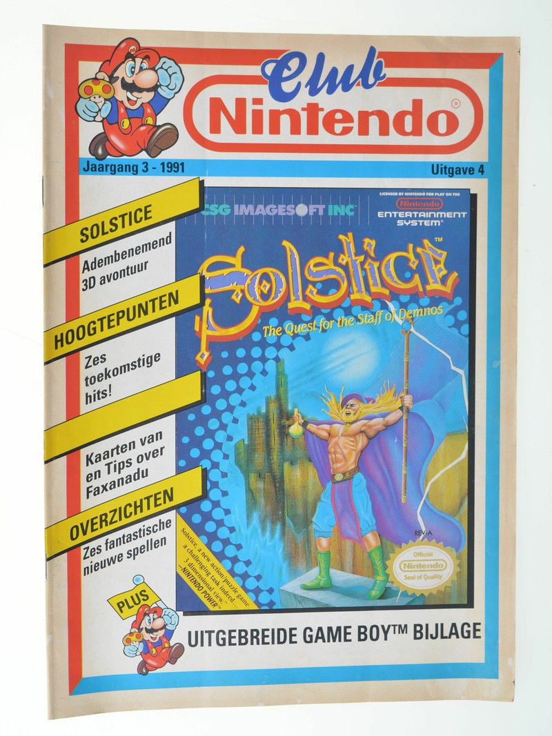 Club Nintendo Magazine - Jaargang 3 - Uitgave 4 - Nintendo NES Manuals