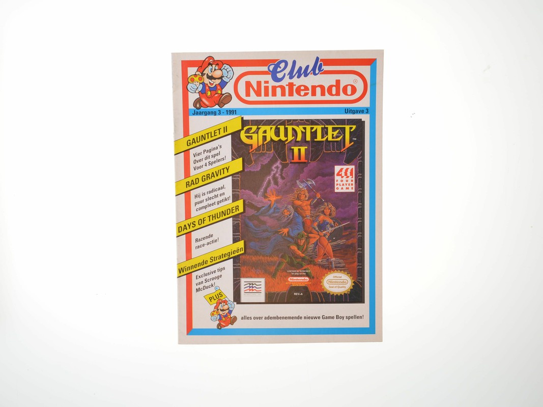 Club Nintendo Magazine - Jaargang 3 - Uitgave 3 - Nintendo NES Manuals