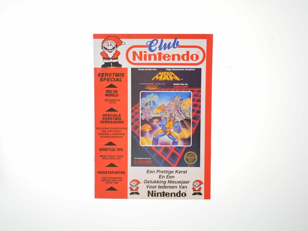 Club Nintendo Magazine - Kerstmis Special - Nintendo NES Manuals
