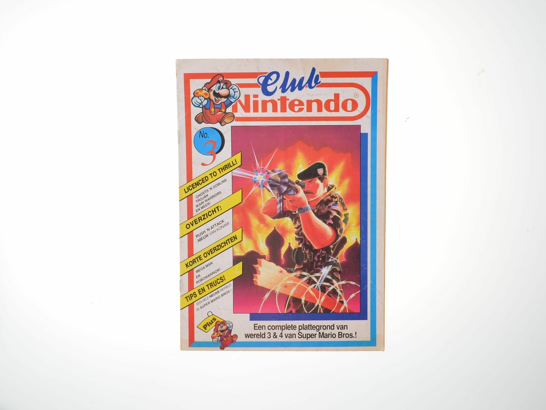 Club Nintendo Magazine - No. 3 - Nintendo NES Manuals