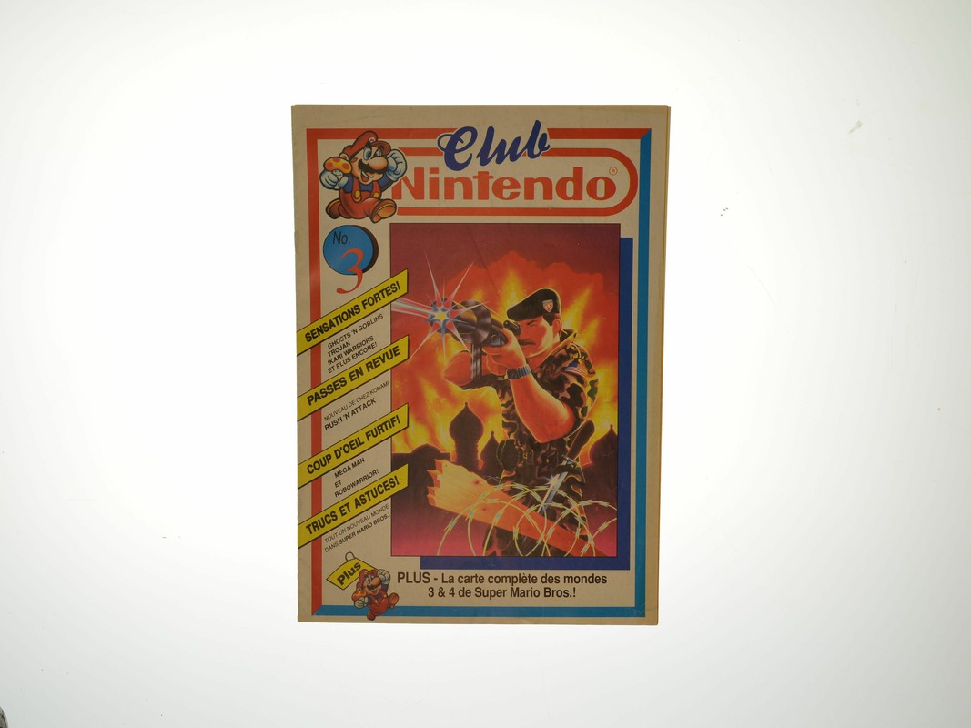 Club Nintendo Magazine - No. 3 - Nintendo NES Manuals