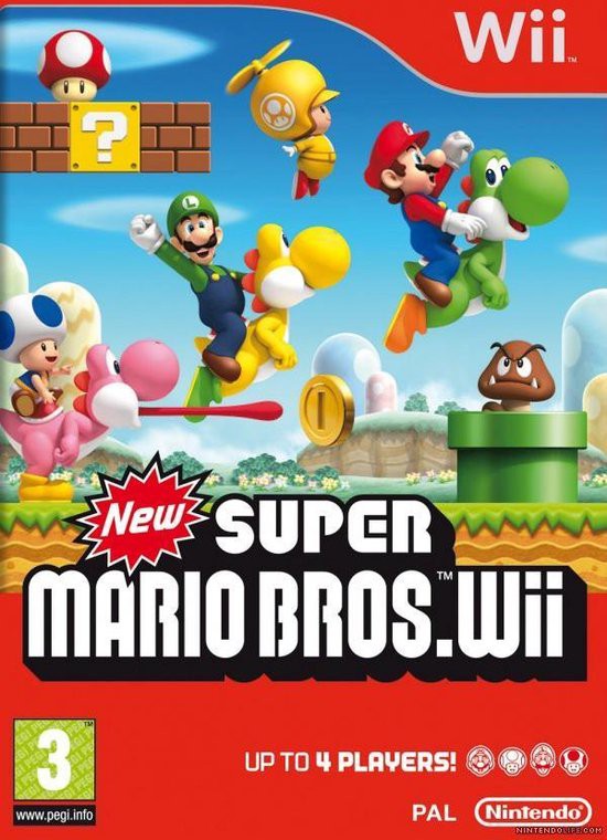 New Super Mario Bros. Wii (French) - Wii Games
