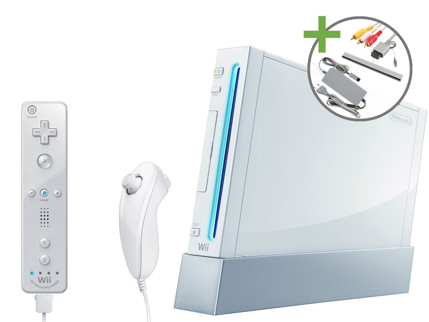 Nintendo Wii Starter Pack - Motion Plus White Edition - Wii Hardware