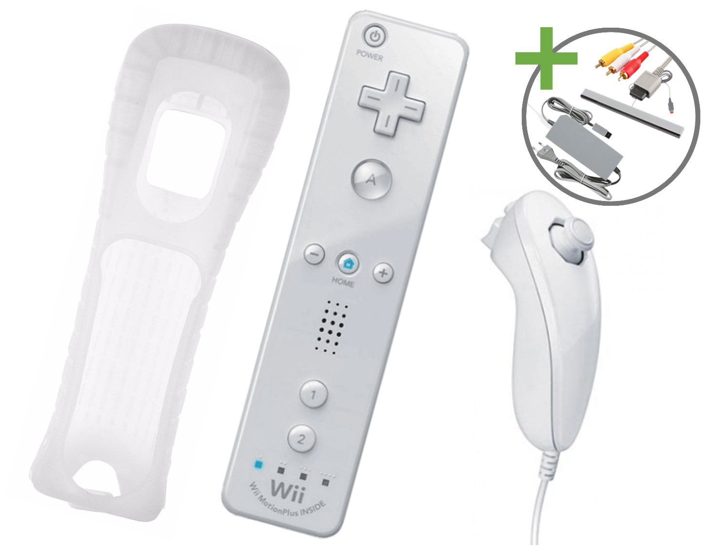 Nintendo Wii Starter Pack - Motion Plus White Edition - Wii Hardware - 3